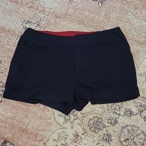 NY Classics Sports Cotton 2.5" Inseam 4 Pocket Navy Blue Shorts Size 8
